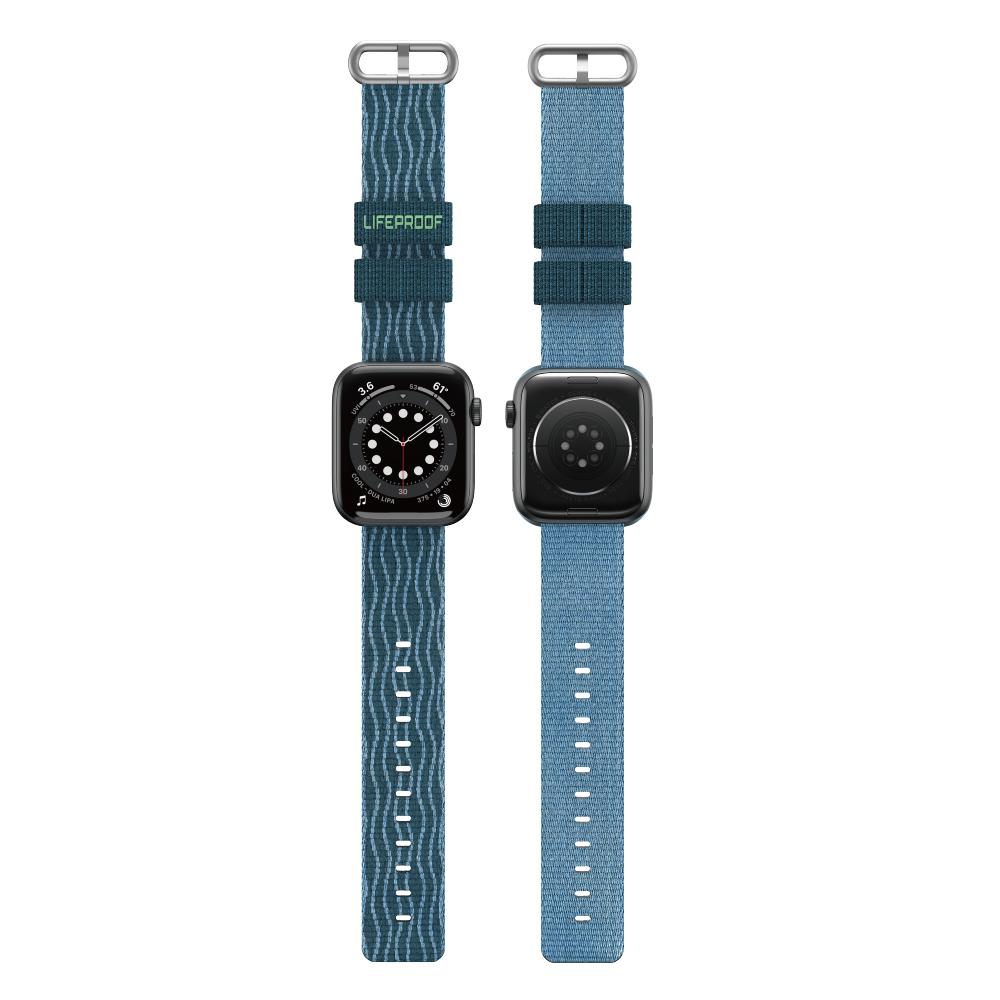 LifeProof Apple Watch 42/44/45/49mm 環保防水錶帶(湖泊藍)