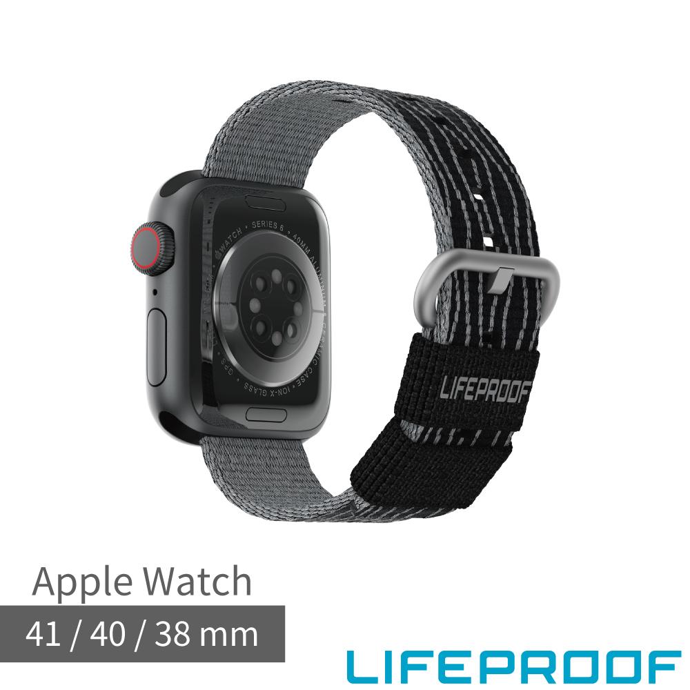 LifeProof Apple Watch 38/40/41mm 環保防水錶帶(黑色)