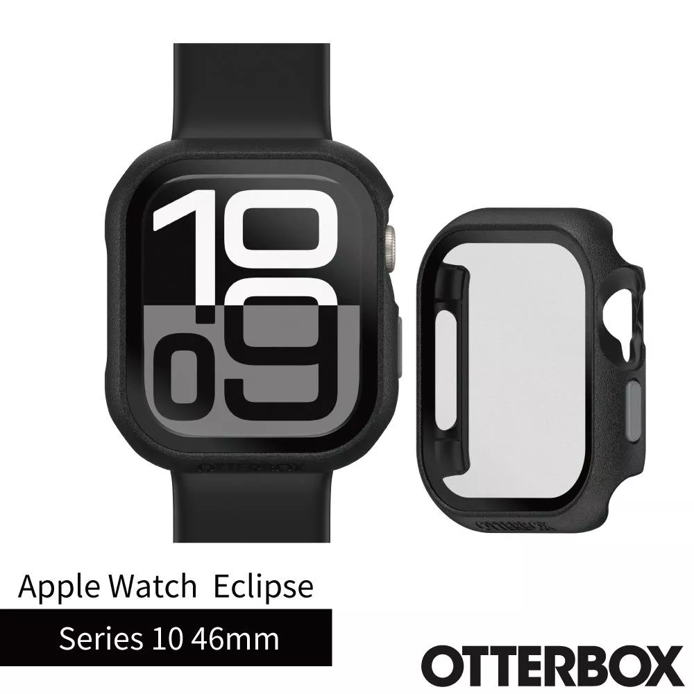OtterBox Apple Watch S10 46mm Eclipse 2IN1 高透防護玻璃錶殼