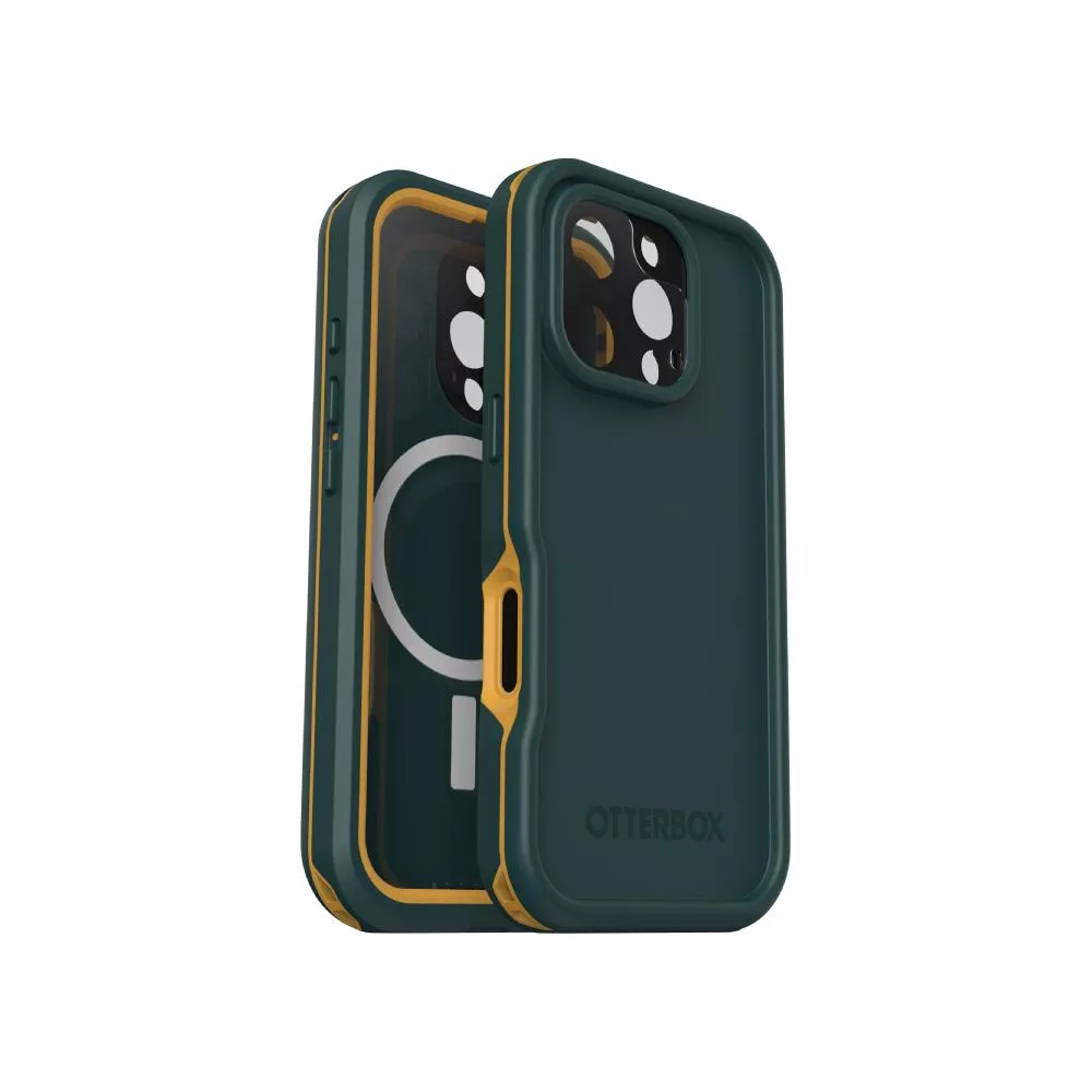 OtterBox LifeProof iPhone 16 Pro 6.3吋 Fre 全方位防水/雪/震/泥 保護殼-綠 (支援MagSafe)