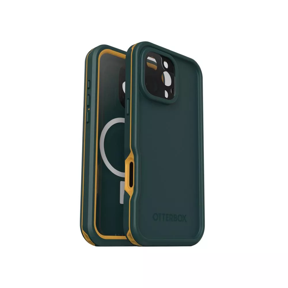 OtterBox LifeProof iPhone 16 Pro Max 6.9吋 Fre 全方位防水/雪/震/泥 保護殼-綠 (支援MagSafe)