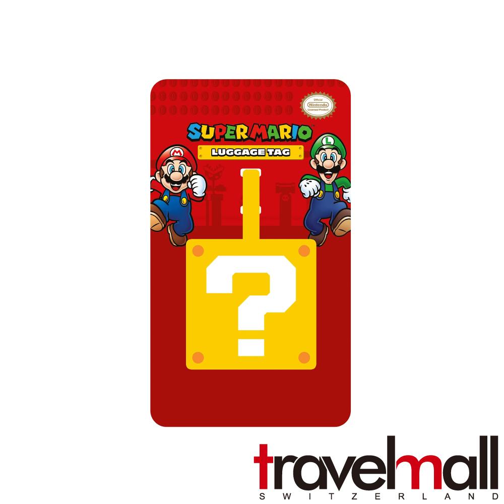 Travelmall 任天堂 超級瑪利歐 行李吊牌 (問號磚)