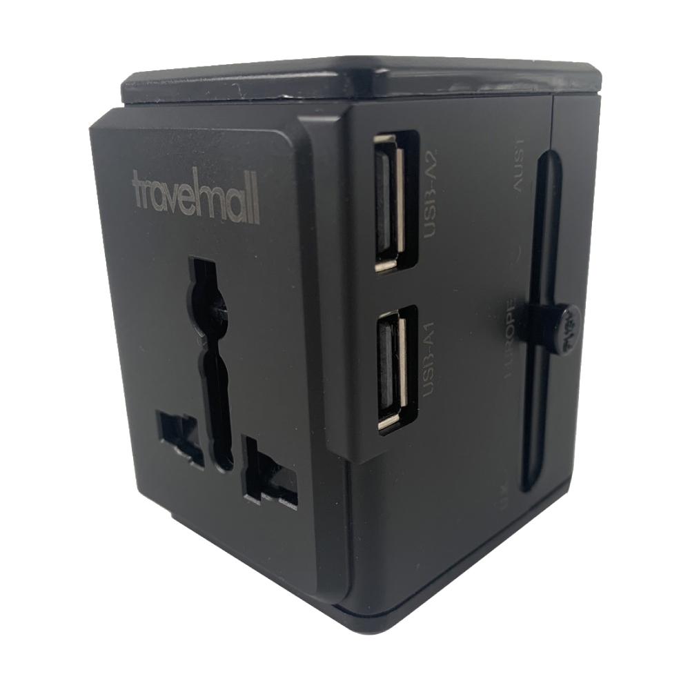 Travelmall 30W PD 多國旅行轉換插頭 (2USB-A / 1Type-C)