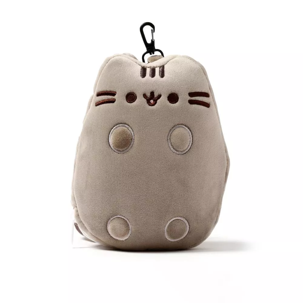 Travelmall 2IN1多功能旅行舒適枕頭眼罩-胖吉貓