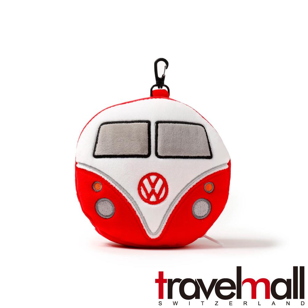 Travelmall 2IN1多功能旅行舒適枕頭眼罩-福斯T1汽車