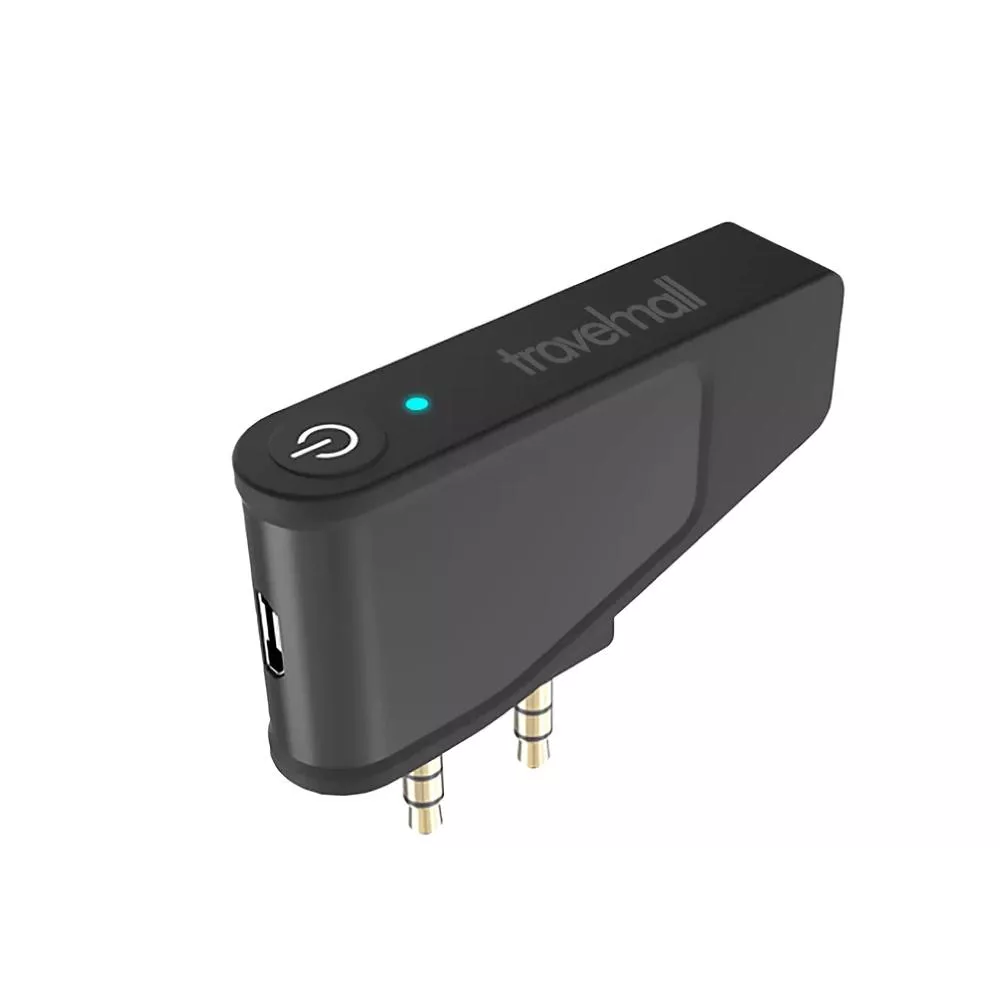Travelmall 2合1藍牙耳機音頻轉接器
