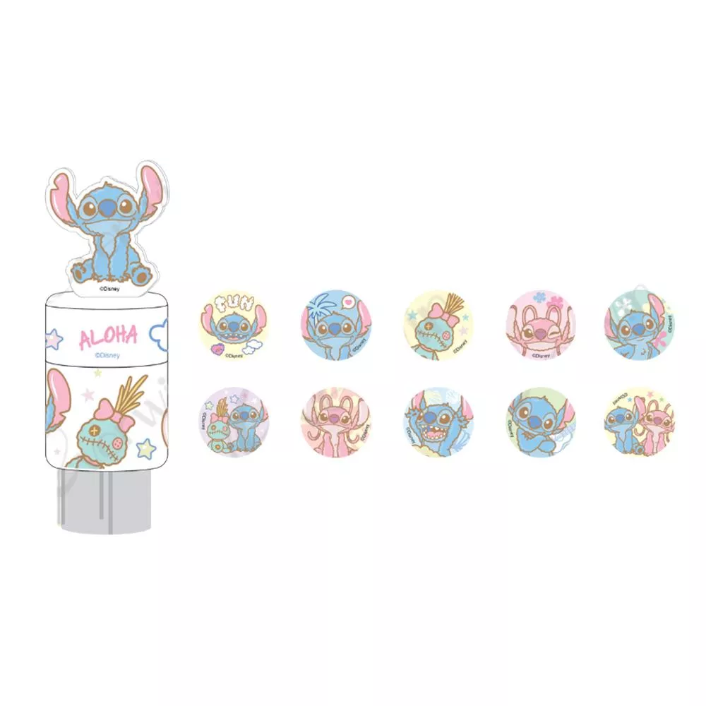 EverWin 迪士尼正版授權_史迪奇貼紙印章