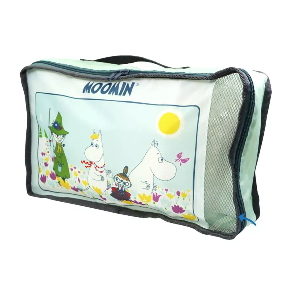 EverWin 迪士尼正版授權_姆明_歌妮美寶家族旅行收納袋 S (深灰)