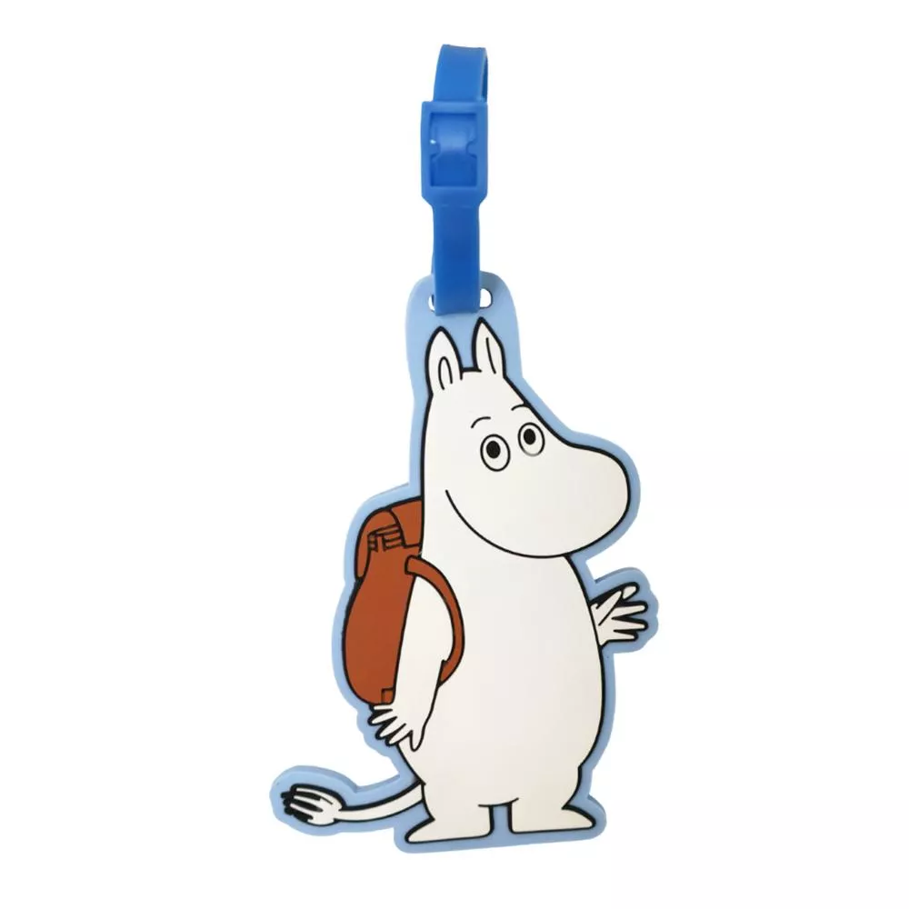 EverWin 迪士尼正版授權_姆明_軟 PVC 行李吊牌