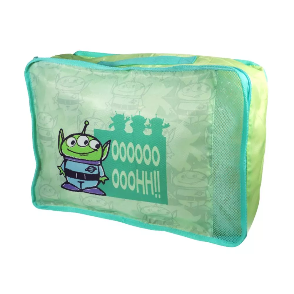 EverWin 迪士尼正版授權_Toy Story_三眼怪旅行收納袋 (藍綠) L