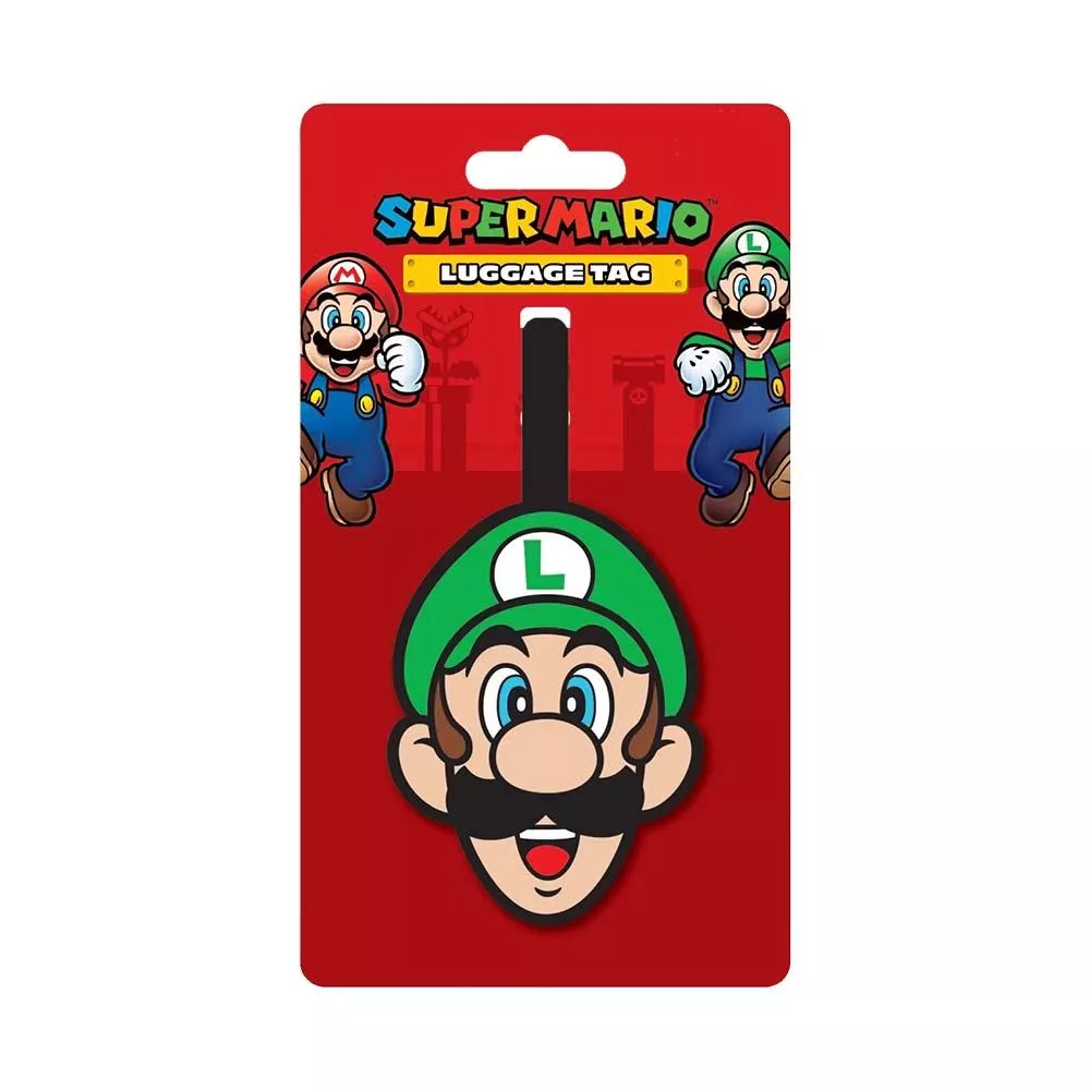 Travelmall 任天堂 超級瑪莉歐行李吊牌(路易吉)