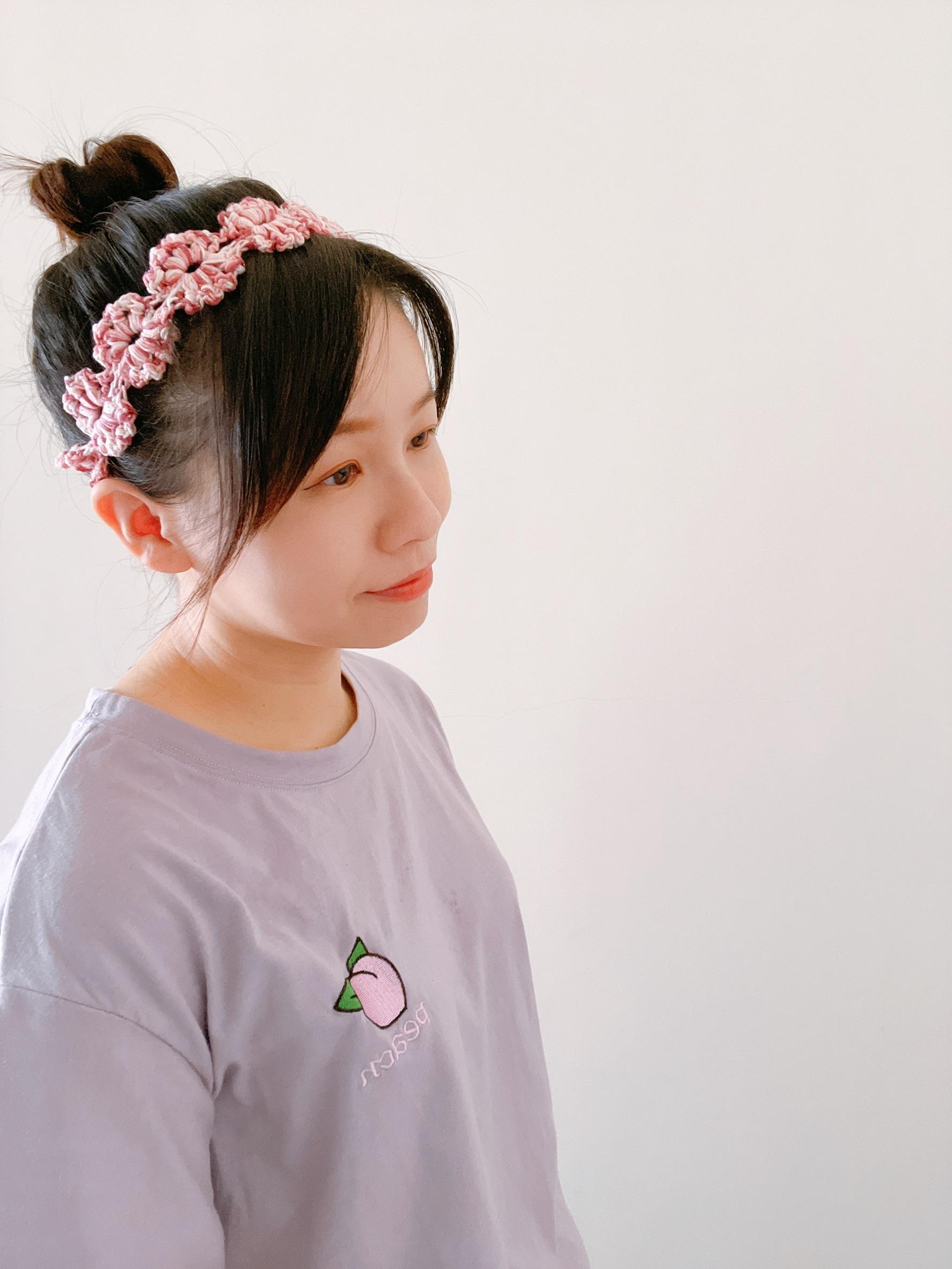 手作髮帶｜編織｜嫣紅花園