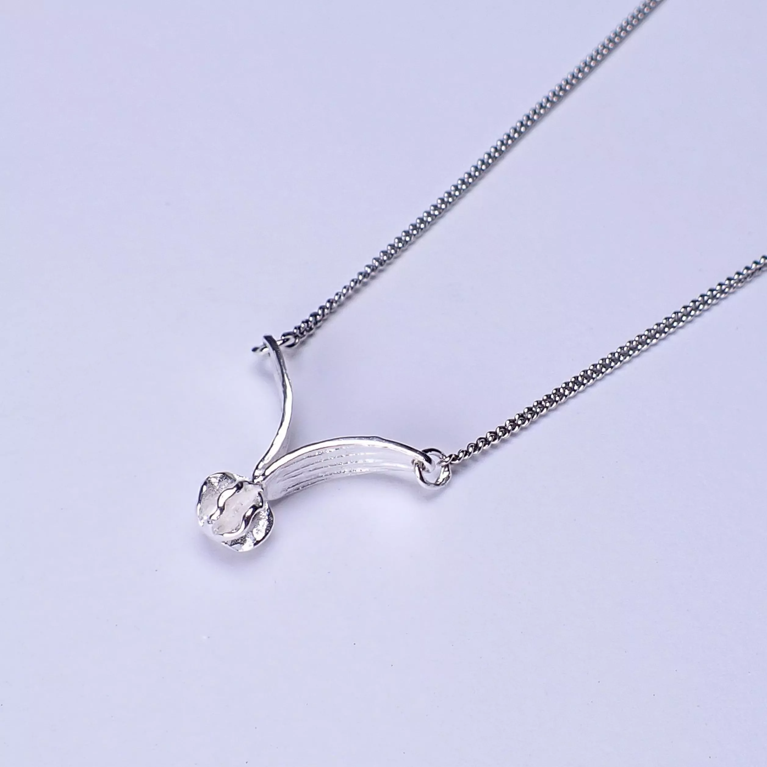 自然語彙_翅果項鍊925純銀項鍊