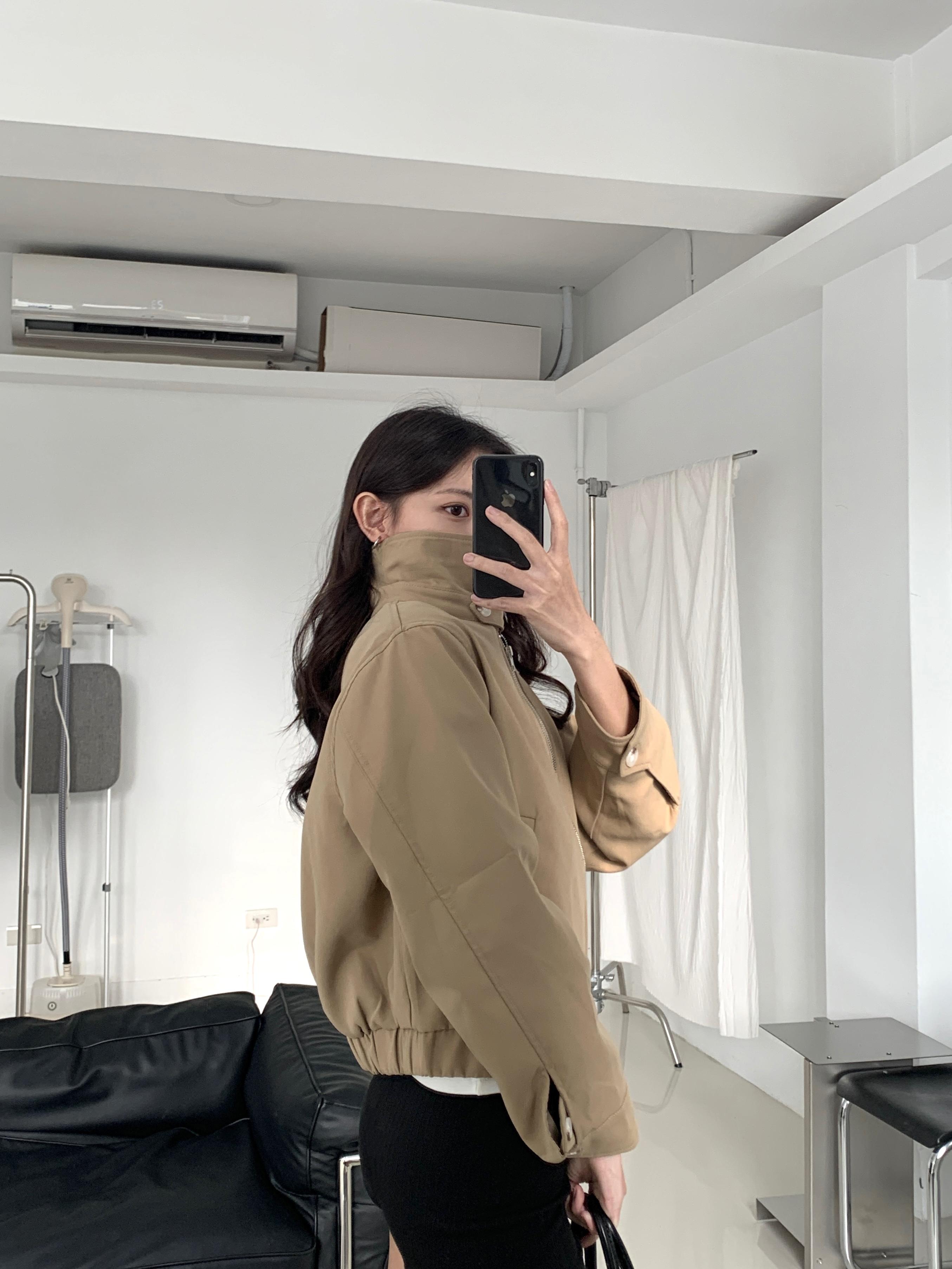 夏季卡其率性夾克外套(khaki)(S/M)