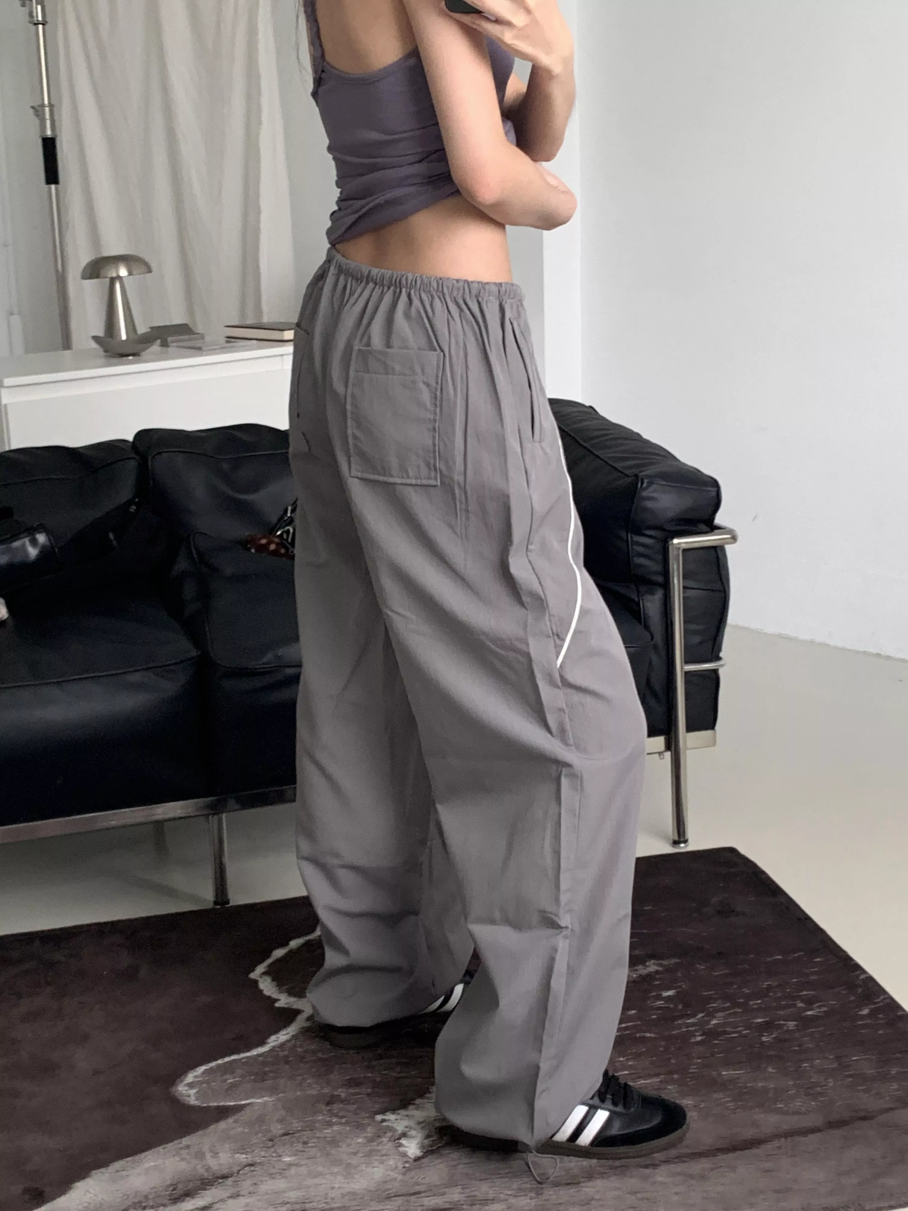 超薄透氣運動褲(grey)(S/M)