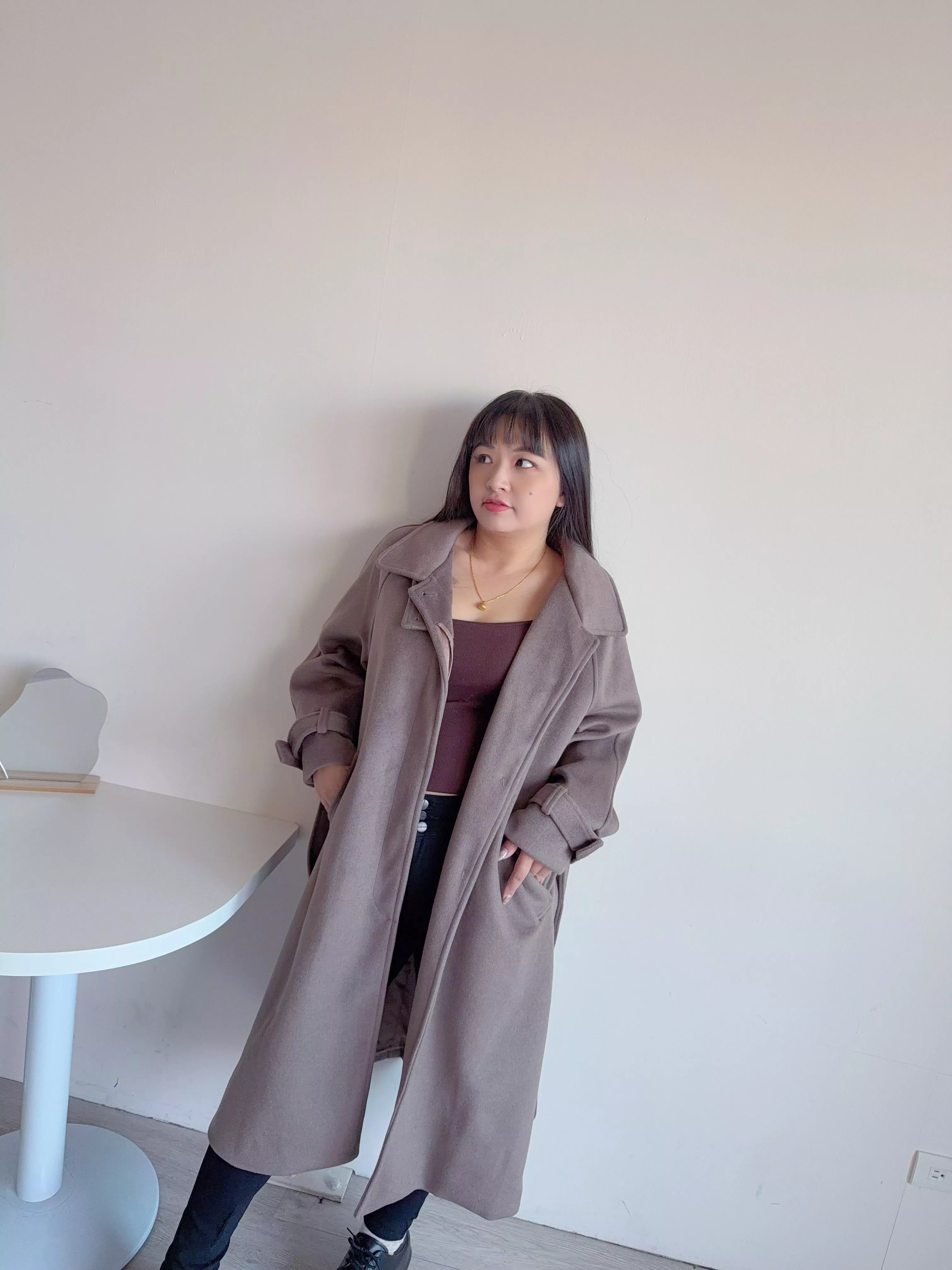 韓系率性長大衣
