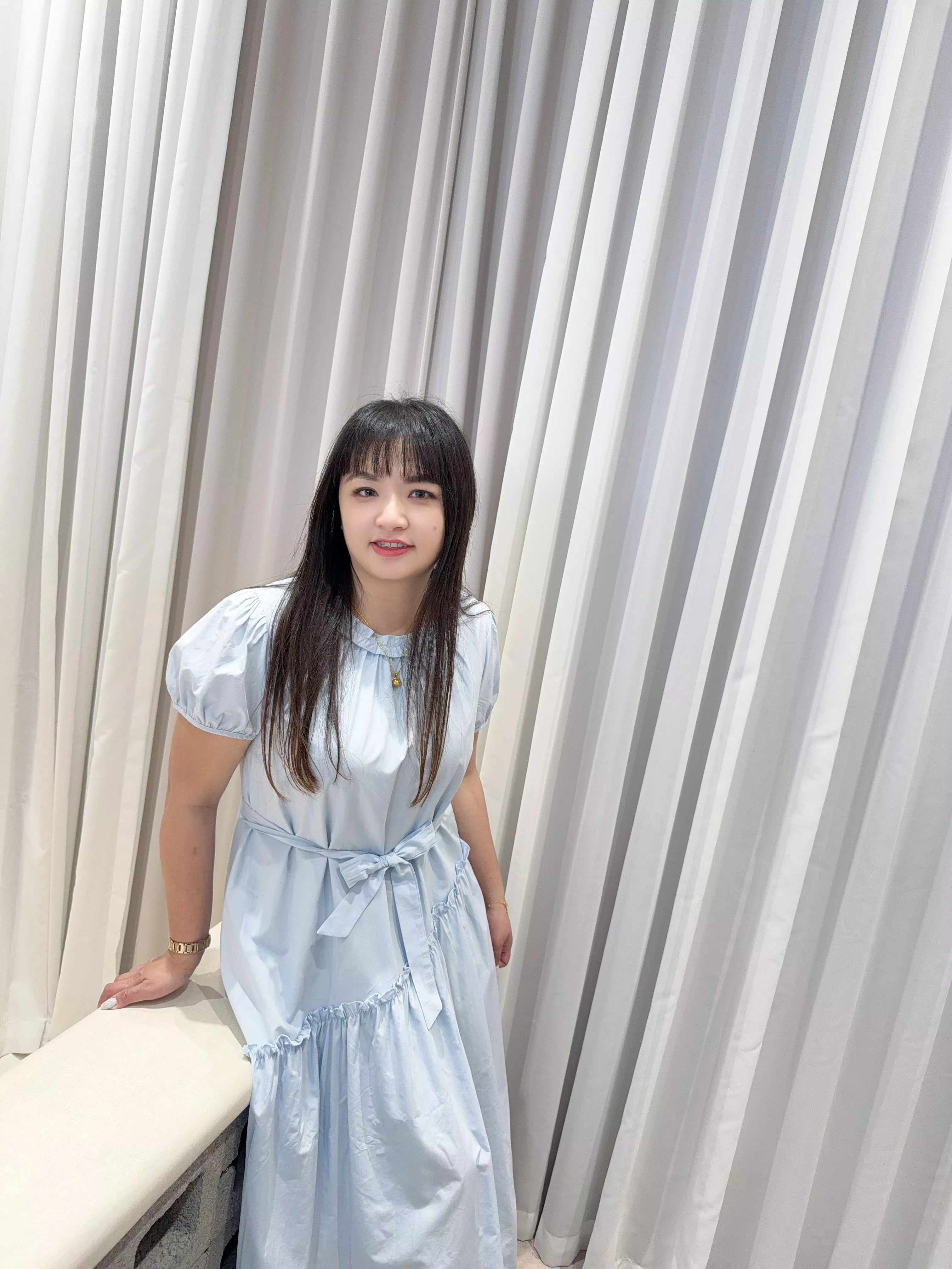 渡假斜襬造型洋裝