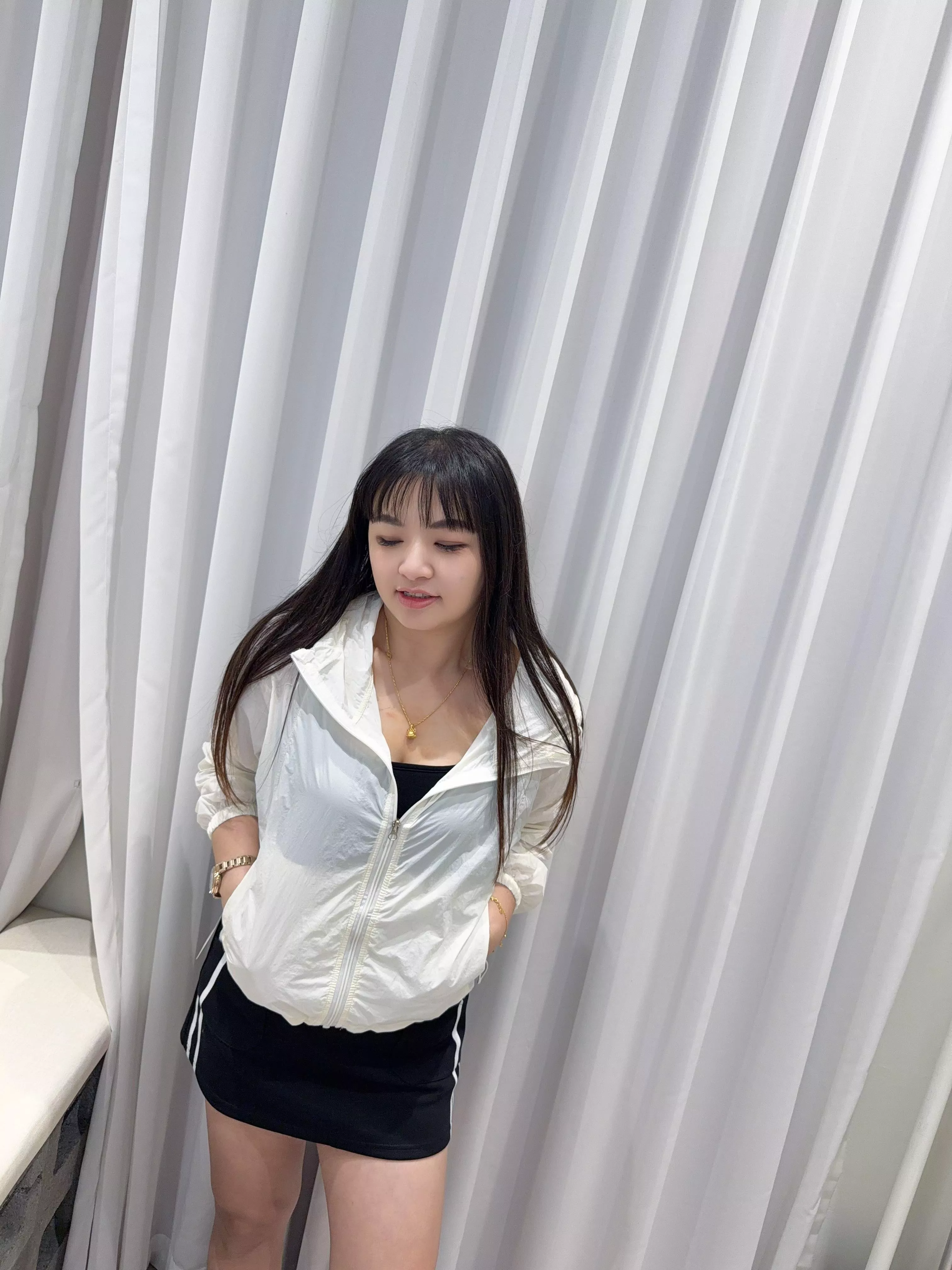 連帽清透防曬外套