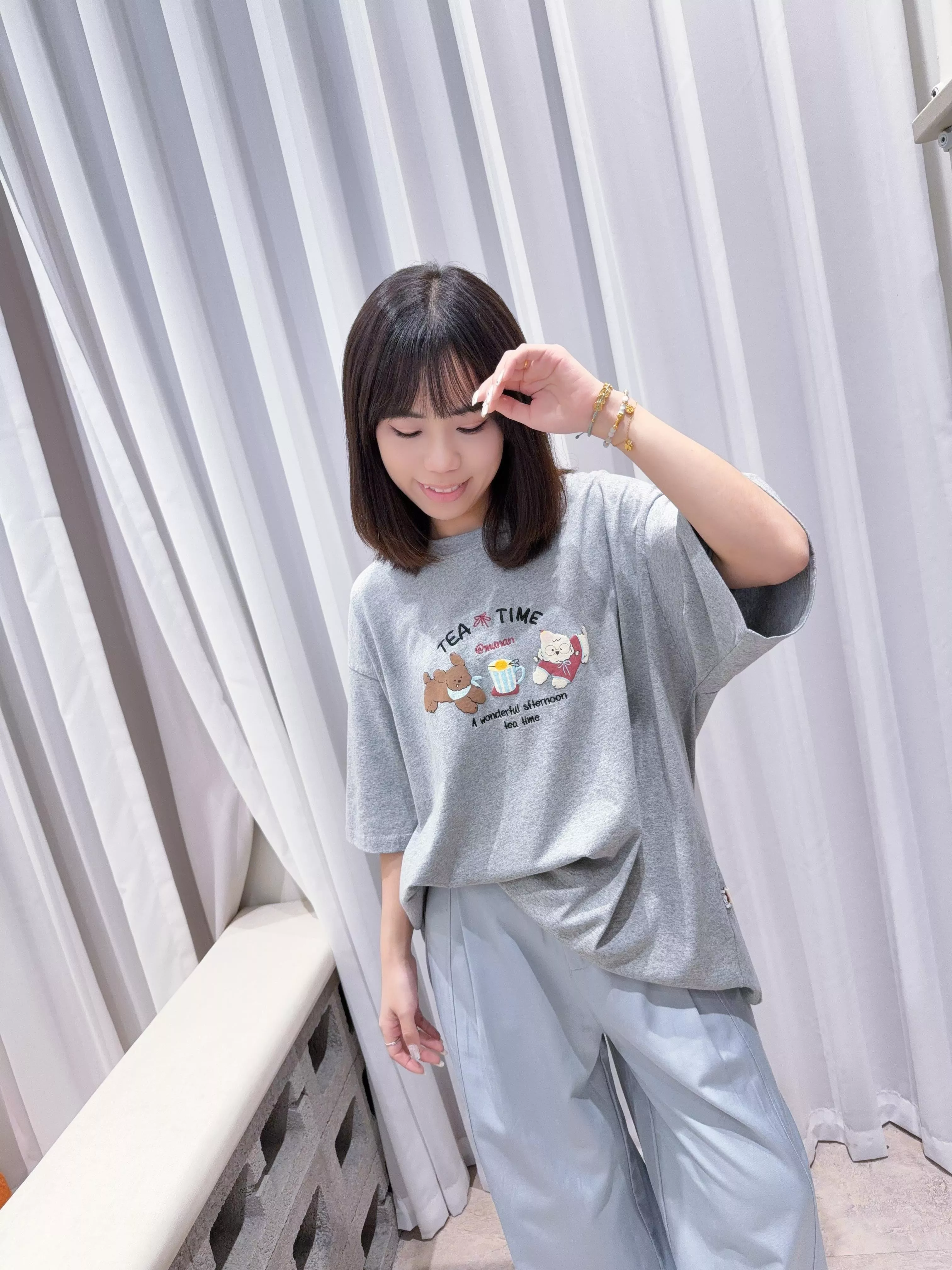 奔跑小狗杯子Tee