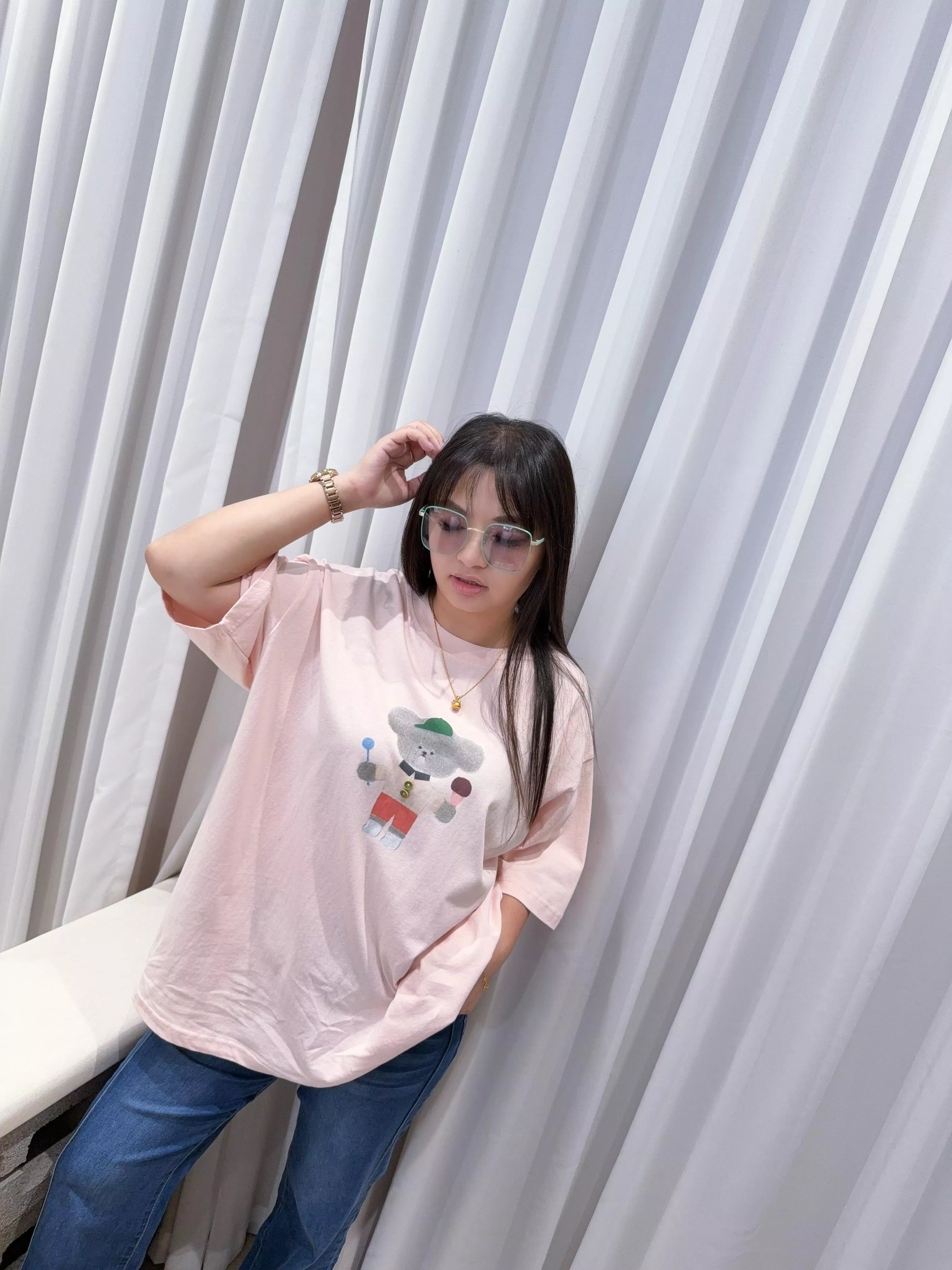 立體鈕釦無尾熊Tee