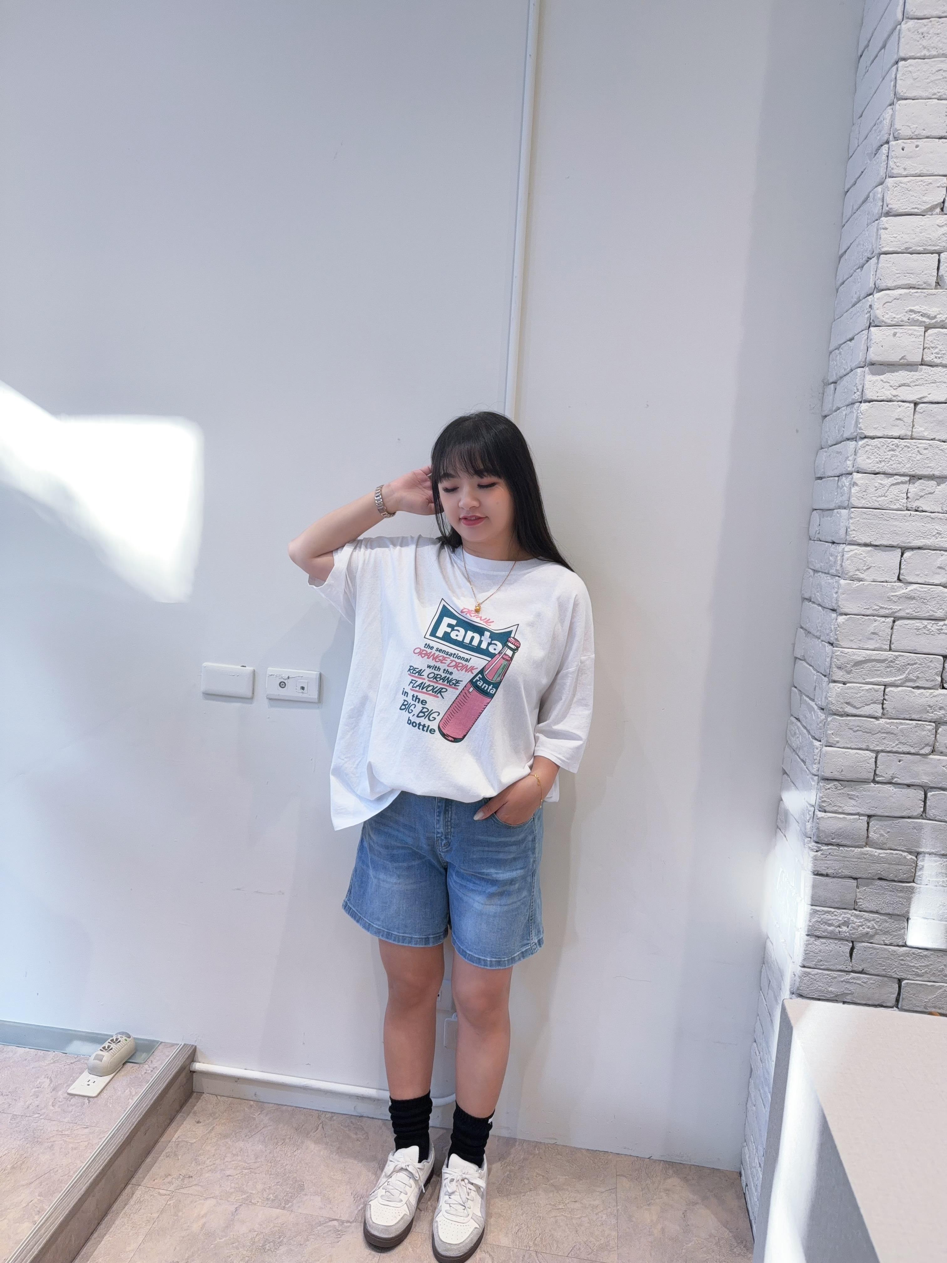 美式可樂印花Tee