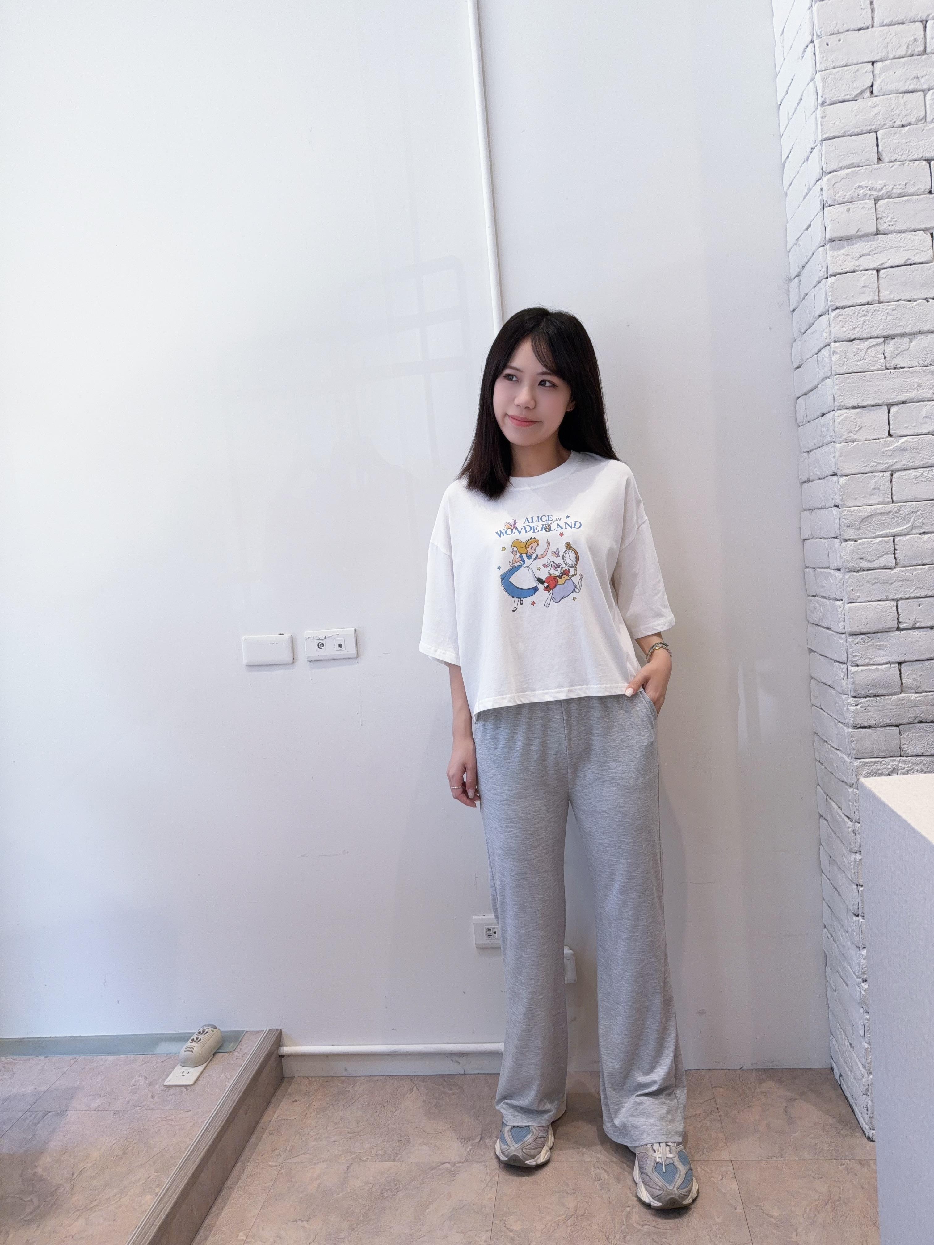 涼感口袋喇叭褲