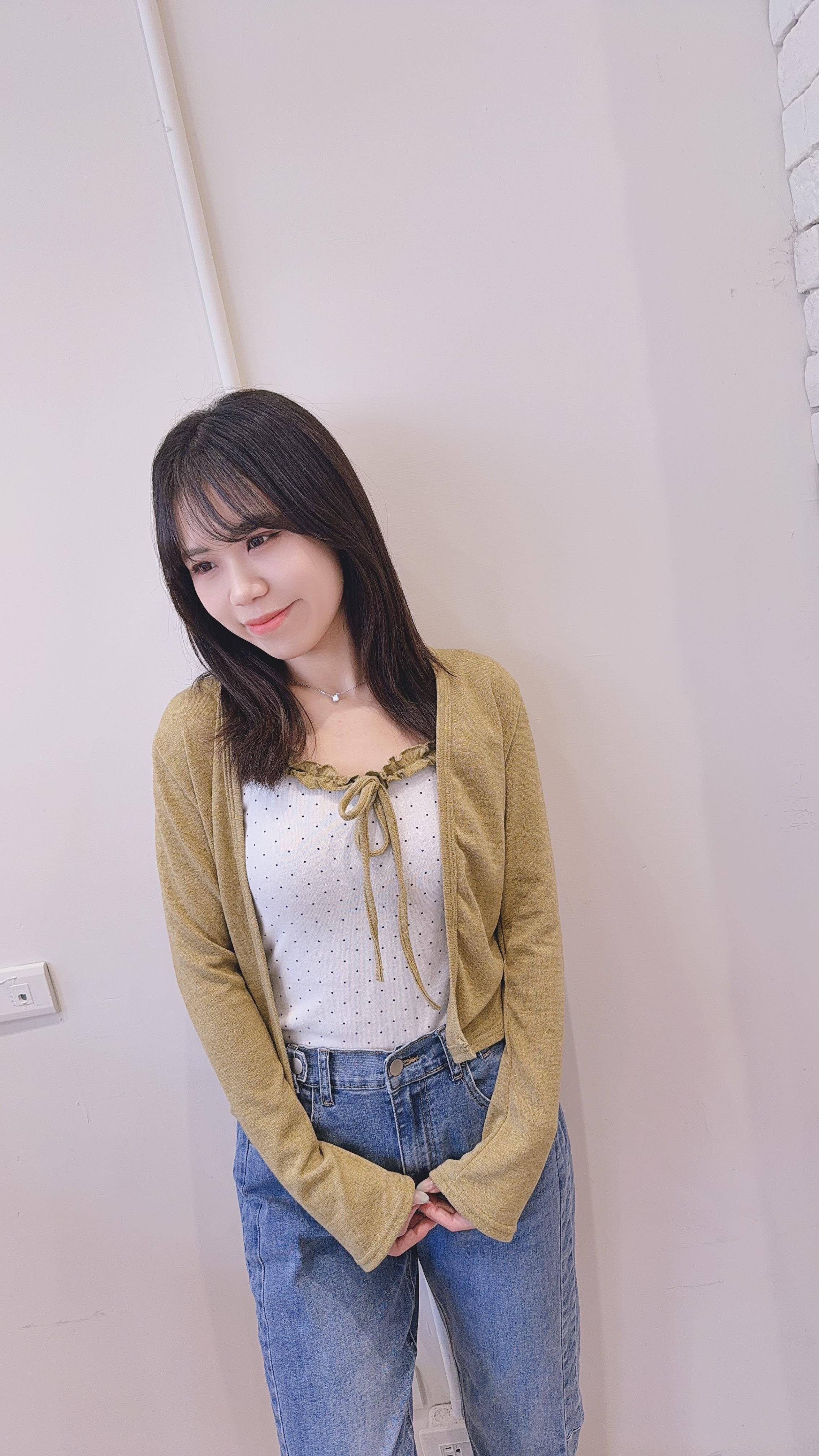點點背心兩件式上衣
