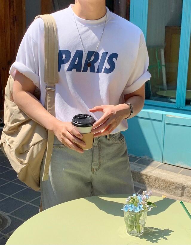 繽紛PARIS短袖上衣-6色