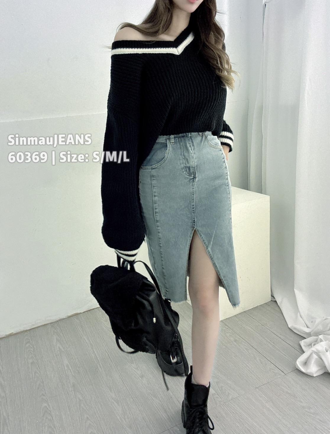 60369  高腰彈力仙女裙