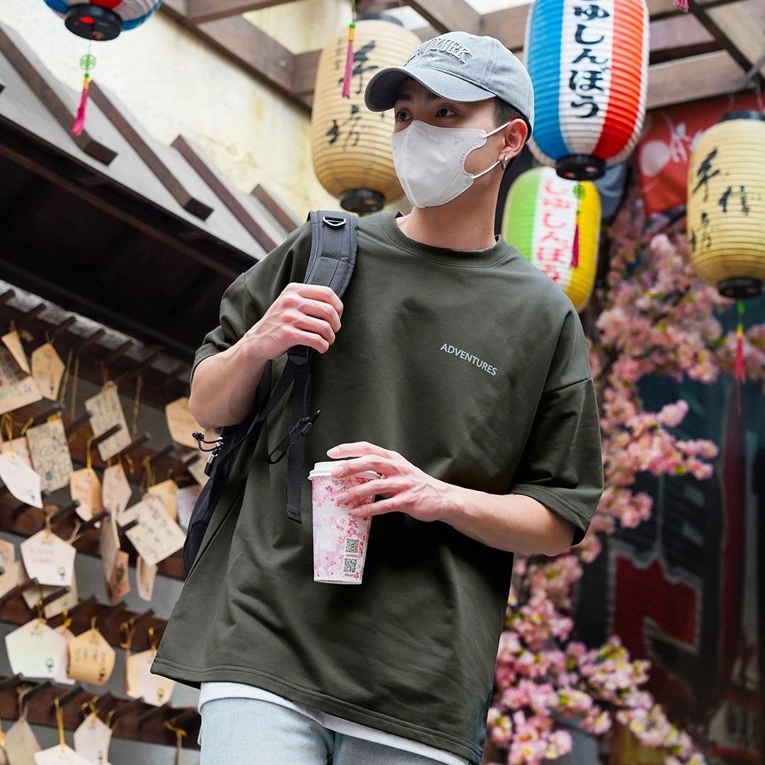 5233 極地燙畫細絨布短T