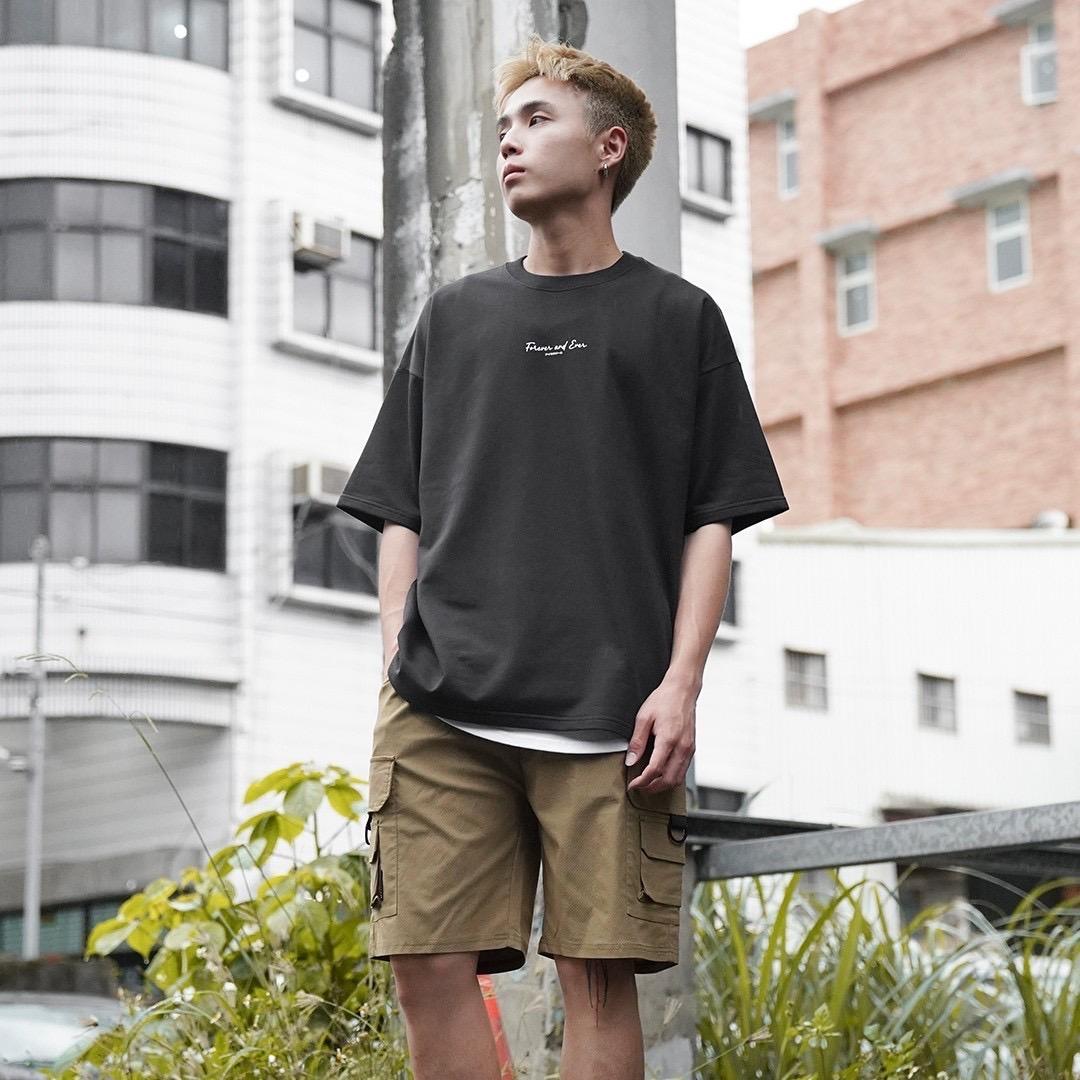 5235  俄羅斯方塊細絨布短T