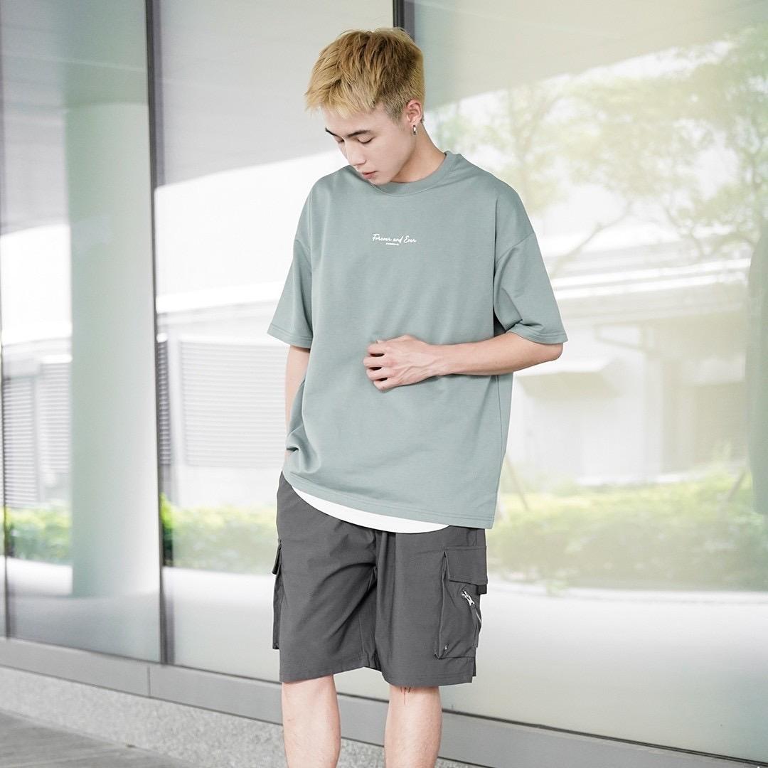 5235  俄羅斯方塊細絨布短T