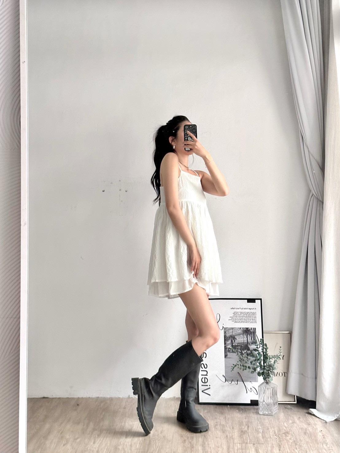 29683  可愛細節愛心壓紋洋