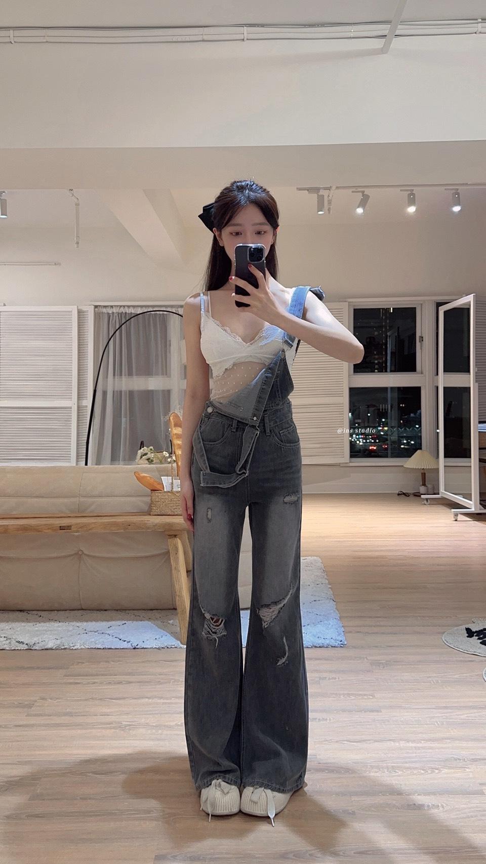 11407   內搭辣妹蕾絲修身吊帶背心