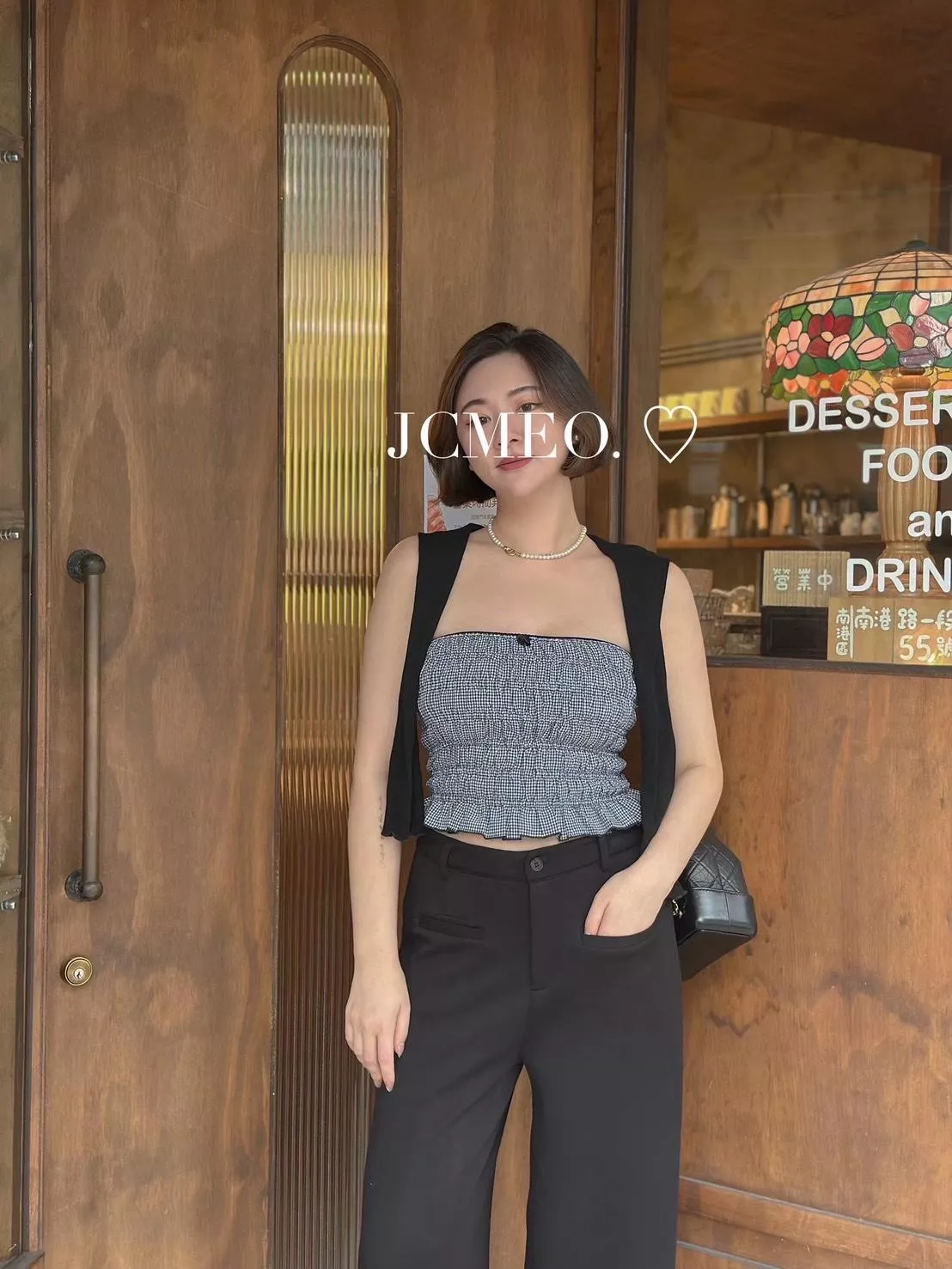 29833  甜美蕾絲滾邊皺皺平口