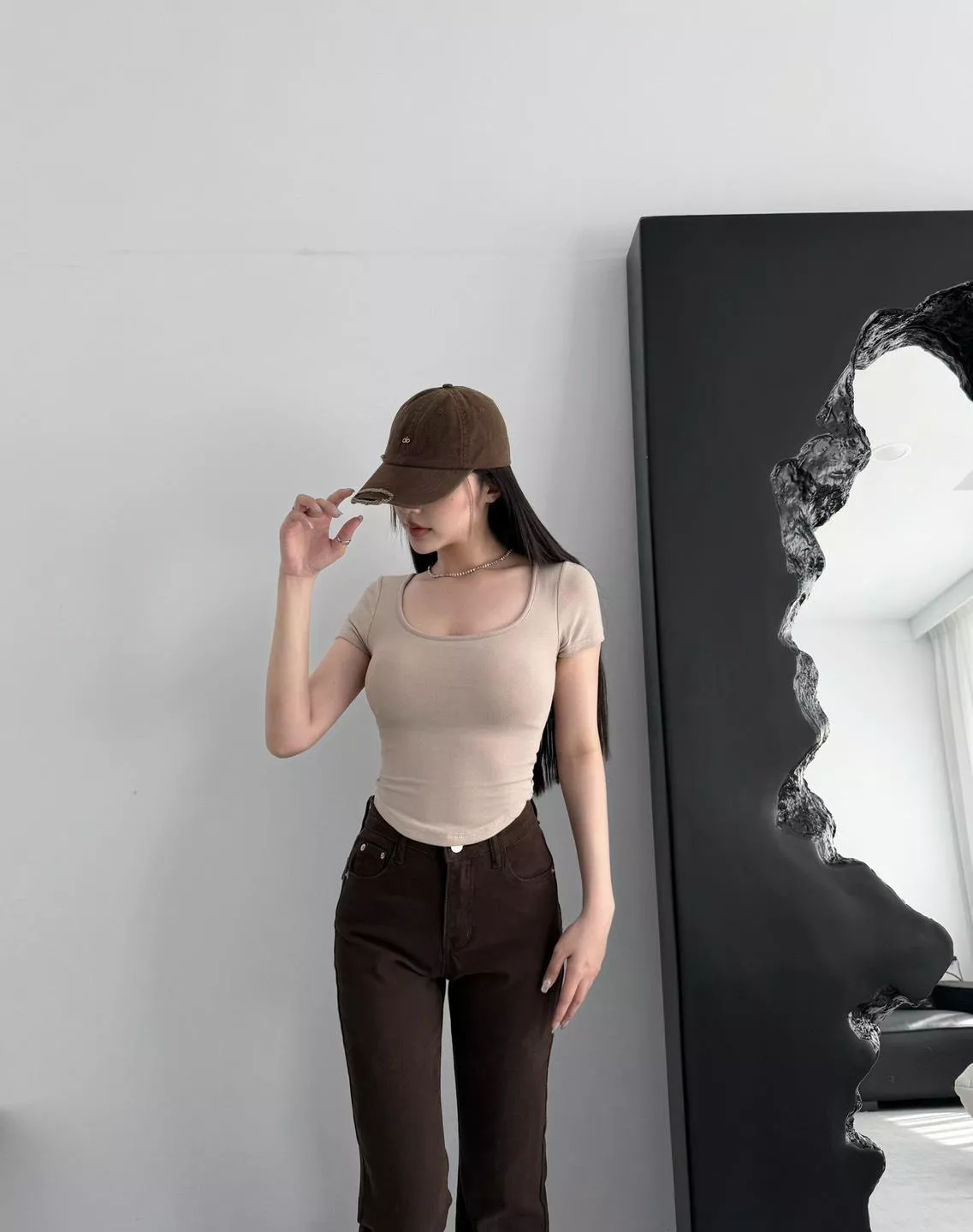 0270   獨家，曲線掐腰方領彈力Bra T