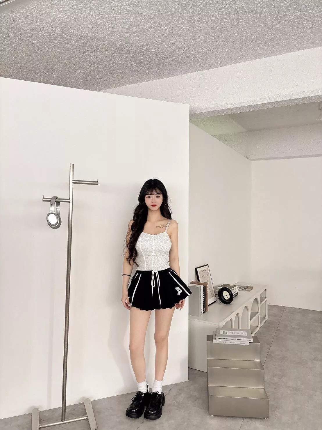 1102   蕾絲蝴蝶結背心