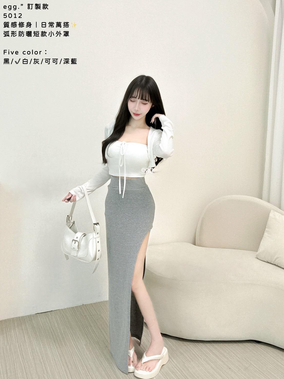 5012   獨家，弧形防曬短款小外罩