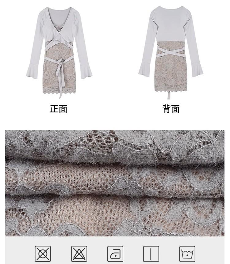 Sweetie小甜心蕾絲洋裝外套組