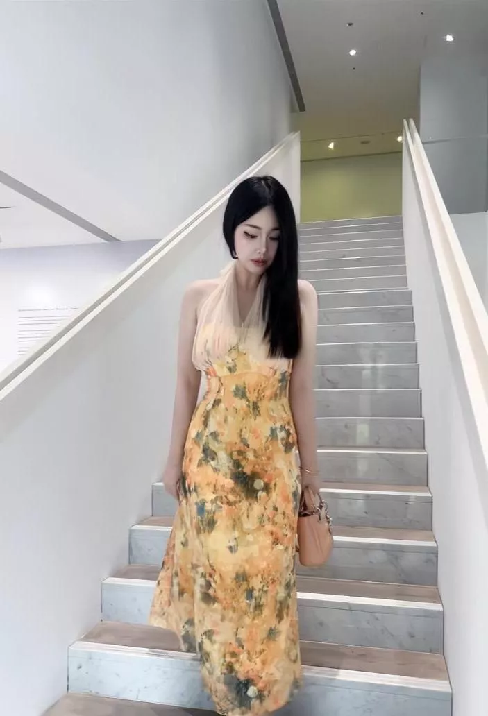 Dream in Oils油畫洋裝