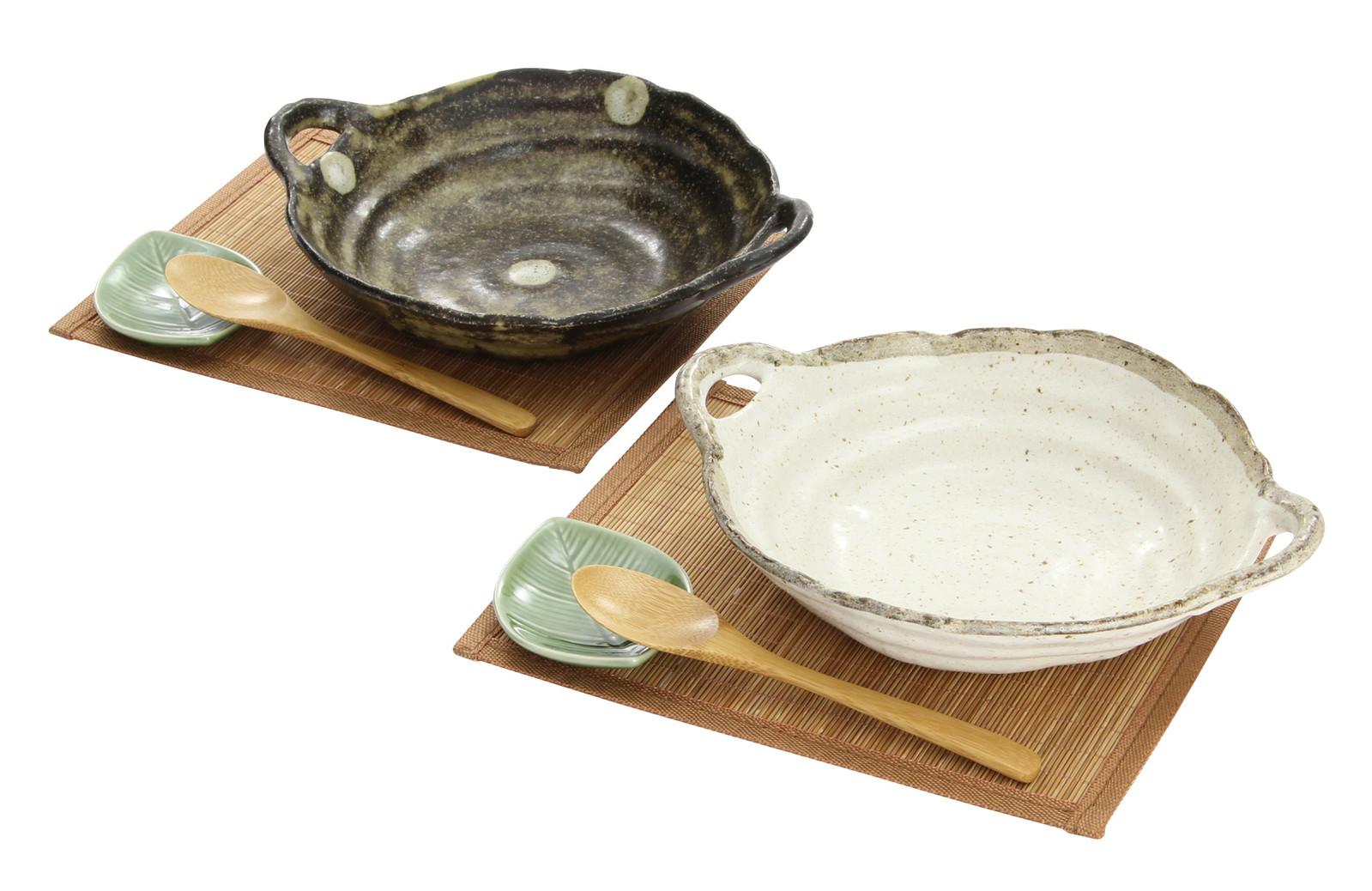 美濃燒 風趣系列 樸實風 燉菜餐盤組