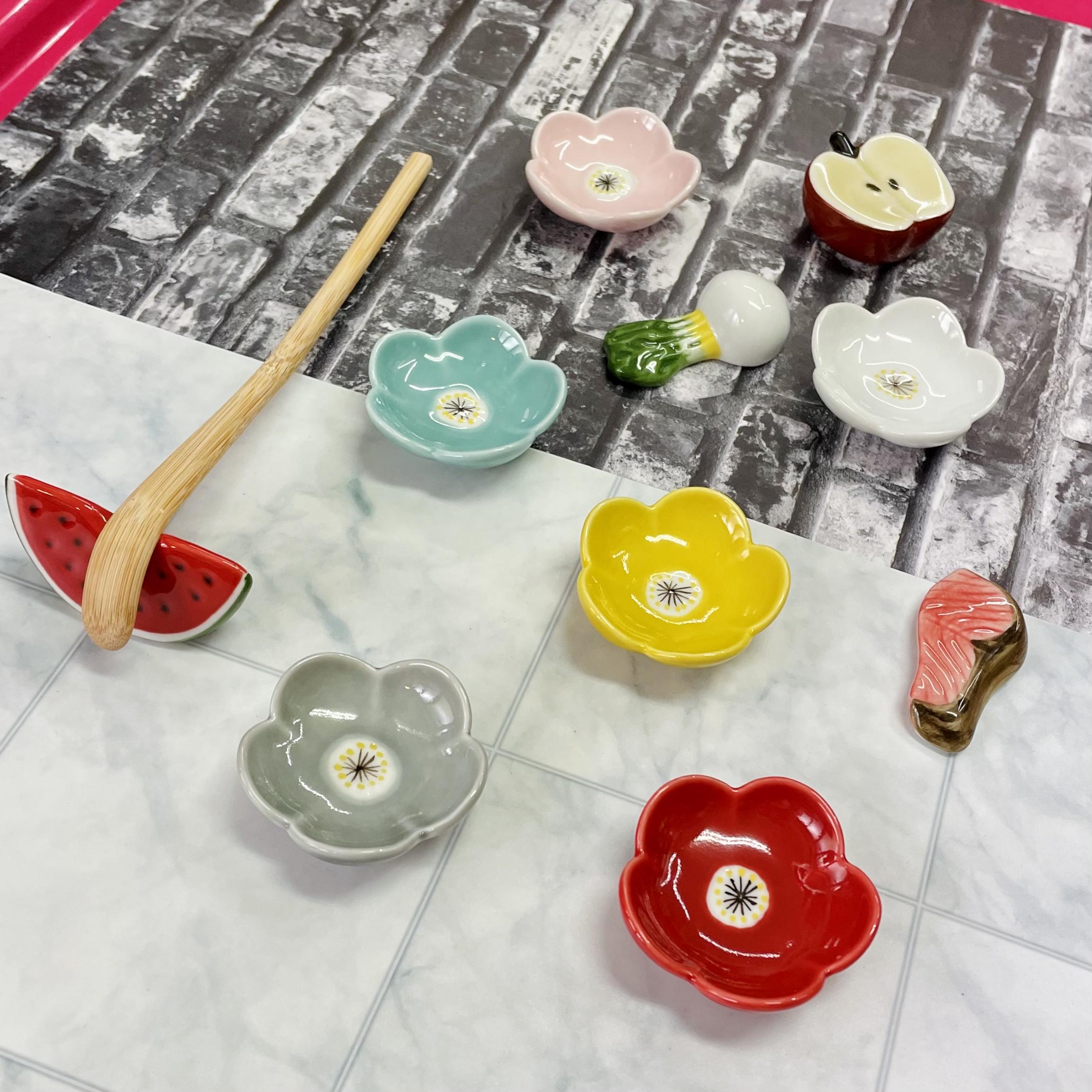 京千 筷架 食物系列 小花系列