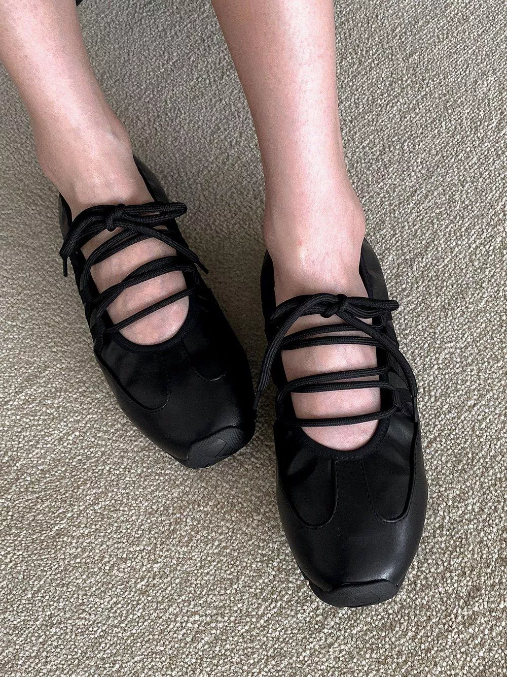 25P 韓國代購 綁帶鞋 瑪莉珍 娃娃 芭蕾舞 平底鞋