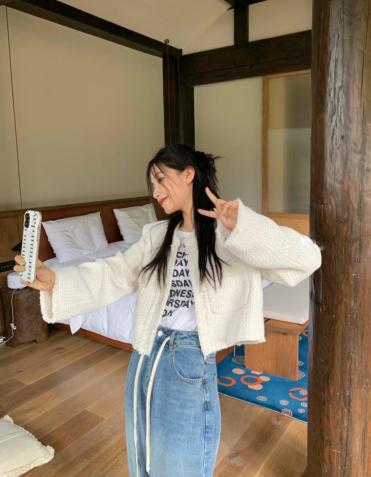 丨NNcomtw丨雙口袋小香風·精緻女孩不許錯過