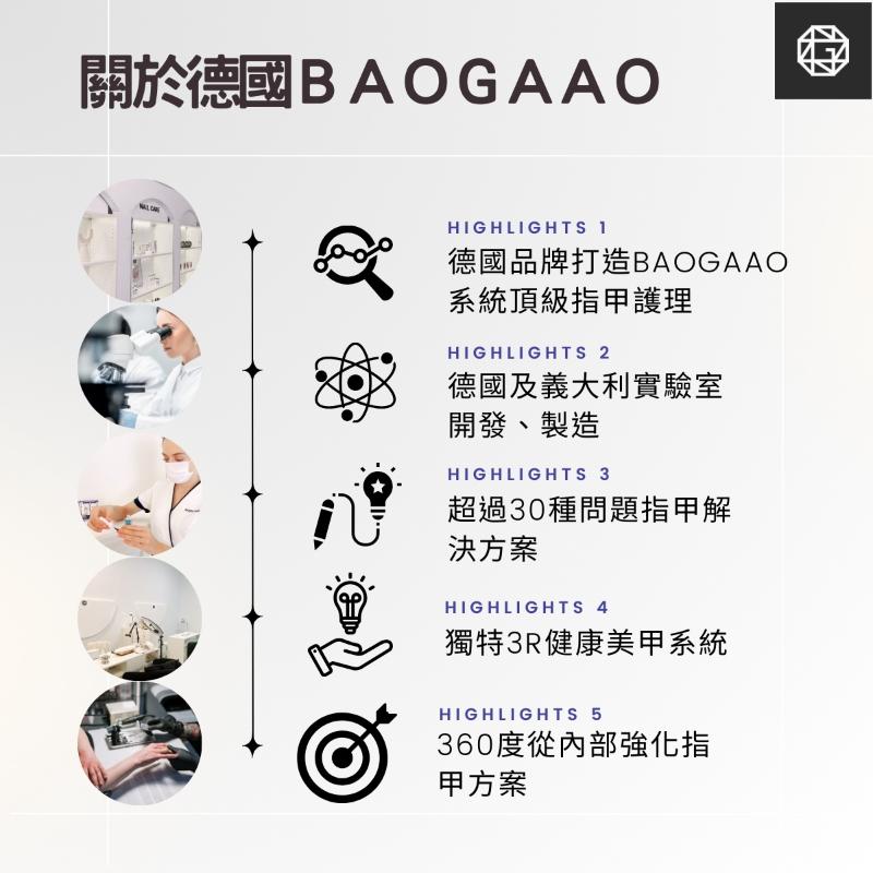 德國 BAOGAAO 全方位9合1專業 護甲液/含有8種珍貴精油 指緣油(5ml)