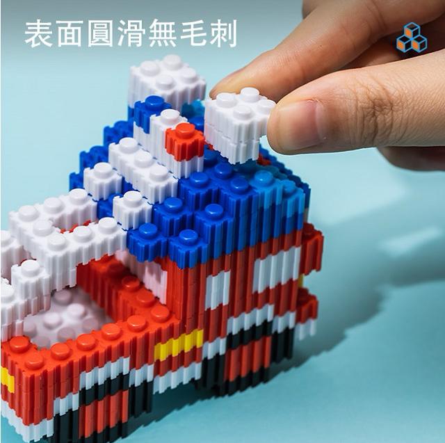 得力Deli 組合小積木 紅色小汽車/粉色小汽車款(隨機出貨)