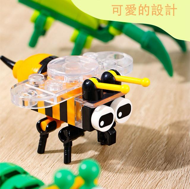 得力Deli 扭蛋小積木 動物/昆蟲系列 款式隨機出貨