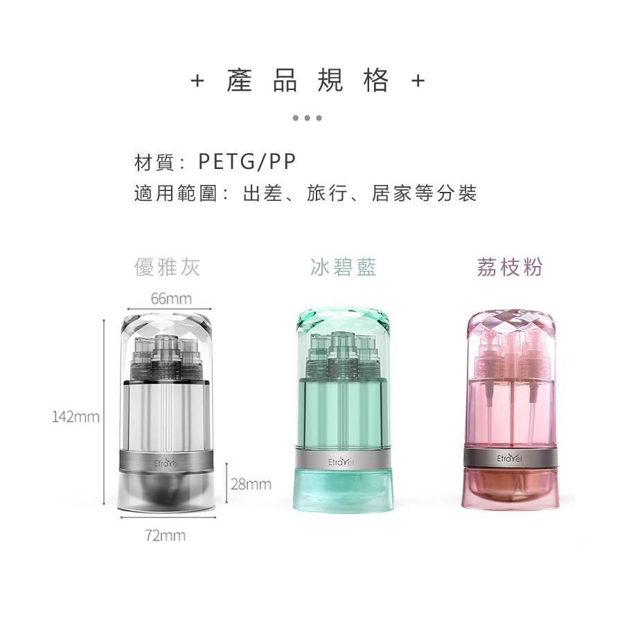 Youngfly 六合一分裝瓶 分裝罐 盥洗組