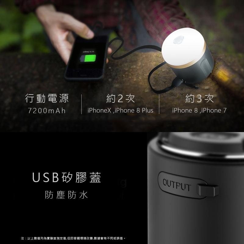東功能露營燈
