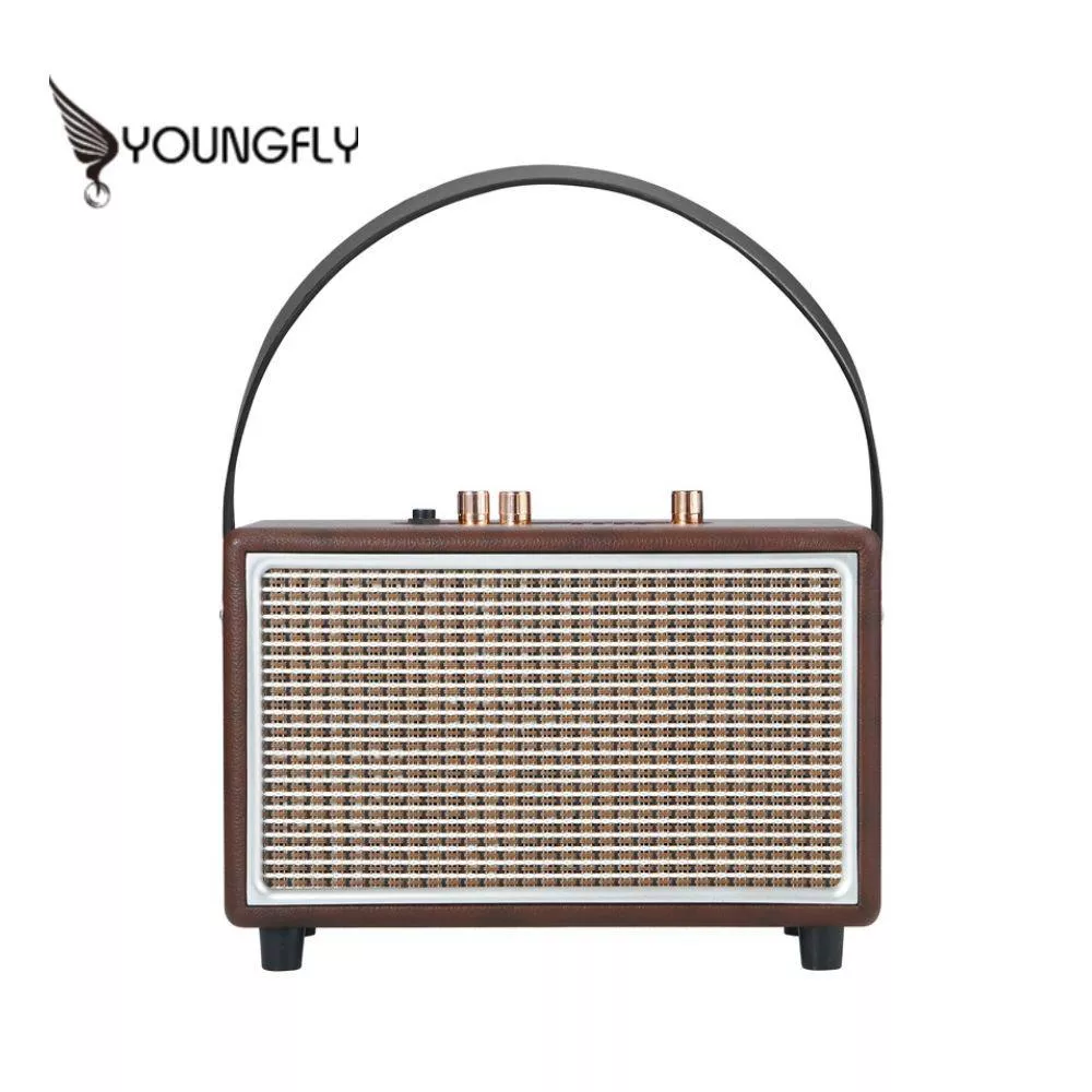 耀飛24W經典皮革藍芽音箱